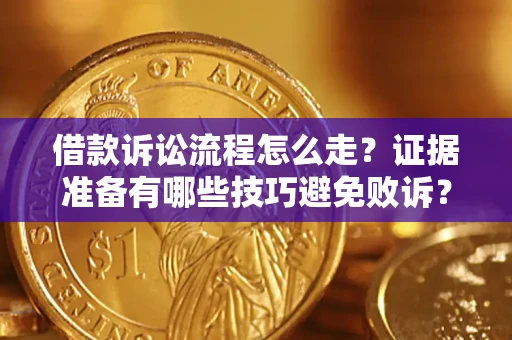 济南借款诉讼流程怎么走？证据准备有哪些技巧避免败诉？