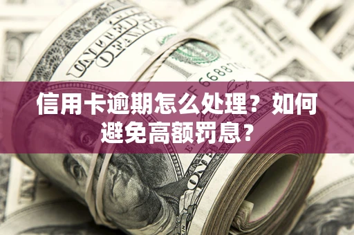 济南信用卡逾期怎么处理？如何避免高额罚息？