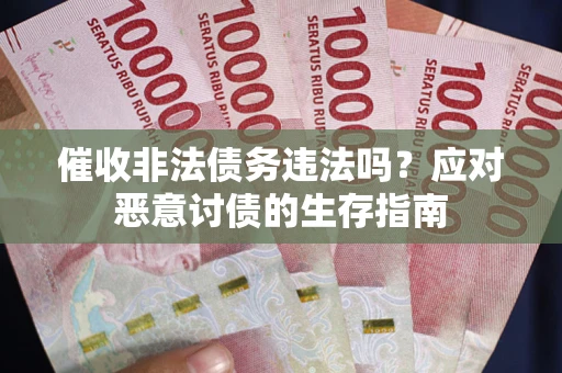 济南催收非法债务违法吗？应对恶意讨债的生存指南