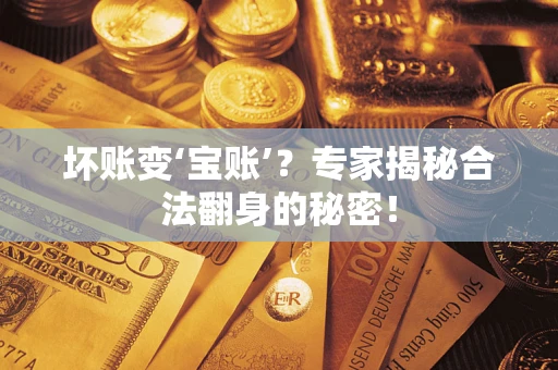济南坏账变‘宝账’？专家揭秘合法翻身的秘密！