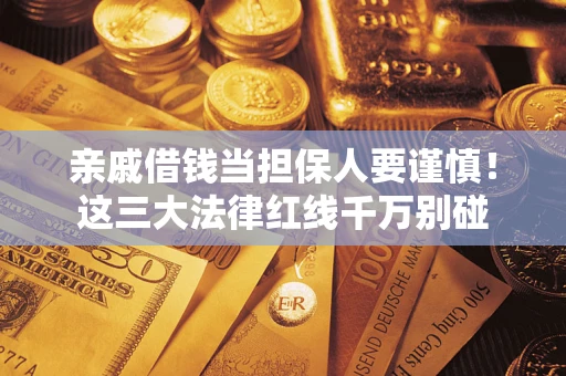 济南亲戚借钱当担保人要谨慎！这三大法律红线千万别碰