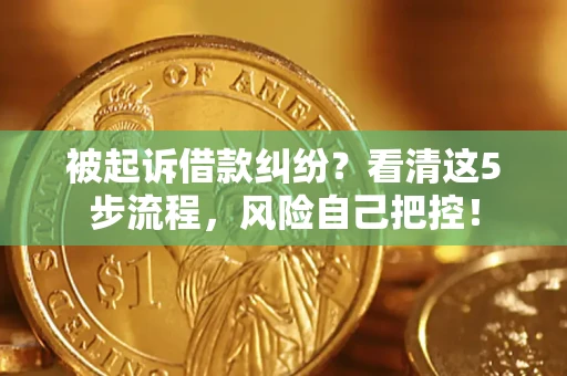 济南被起诉借款纠纷？看清这5步流程，风险自己把控！