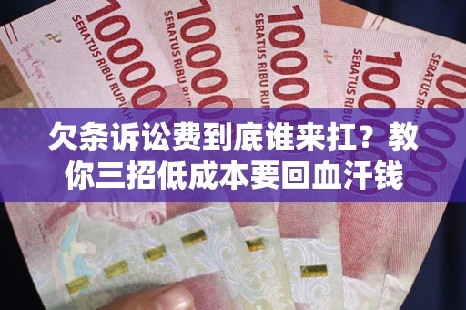 济南欠条诉讼费到底谁来扛？教你三招低成本要回血汗钱